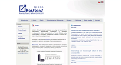 Desktop Screenshot of karstans.pl
